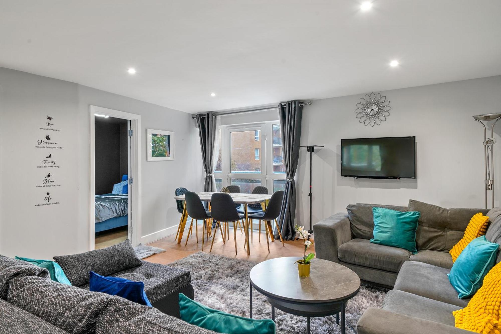 Elegant 3Br 2Bath Flat In Canary Wharf - O2 -Excel Londres Extérieur photo